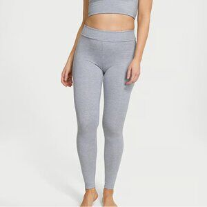 Victoria's Secret Angel Essentials Cotton Foldover Legging - Gray - Large - NWT